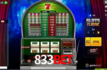 833bet Cassino Online Certificado